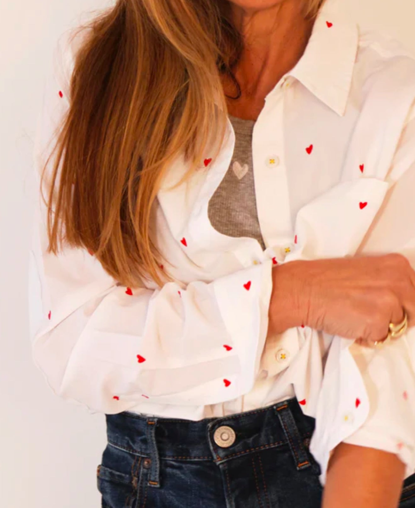 Mia Tiny Hearts Shirt