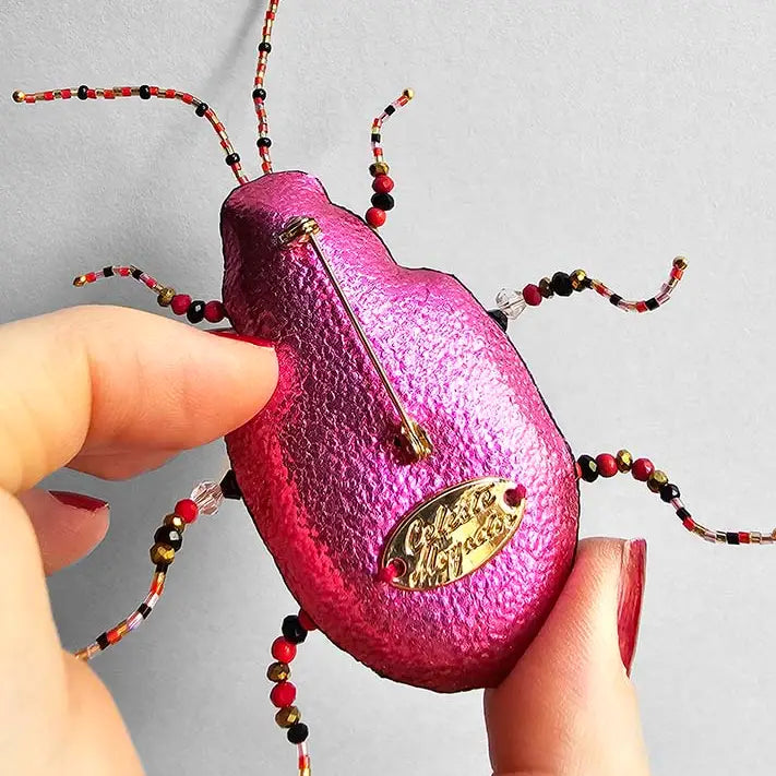 Gerard the Beetle Brooch