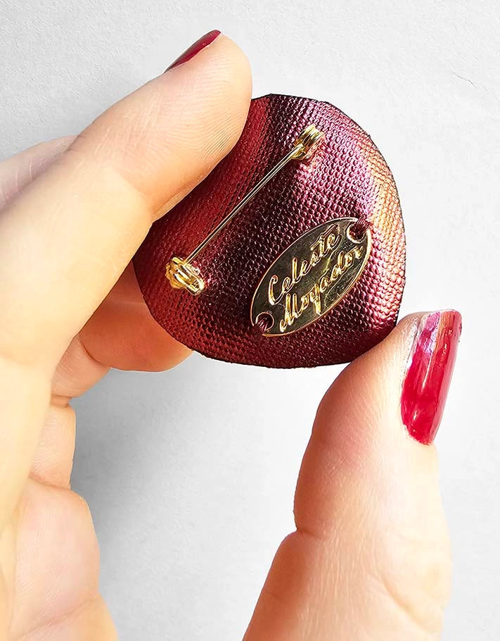 Kim W Pop Brooch