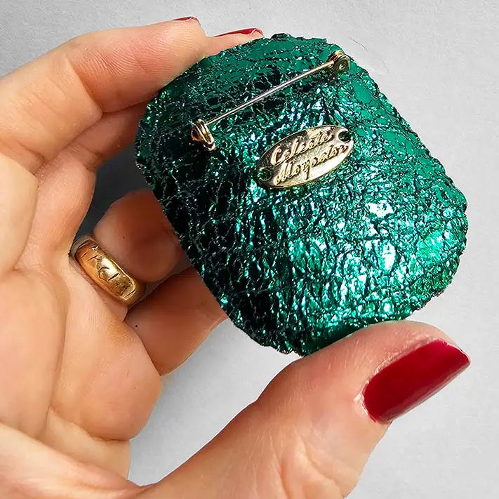 Tourmaline Trompe L'oeil Brooch