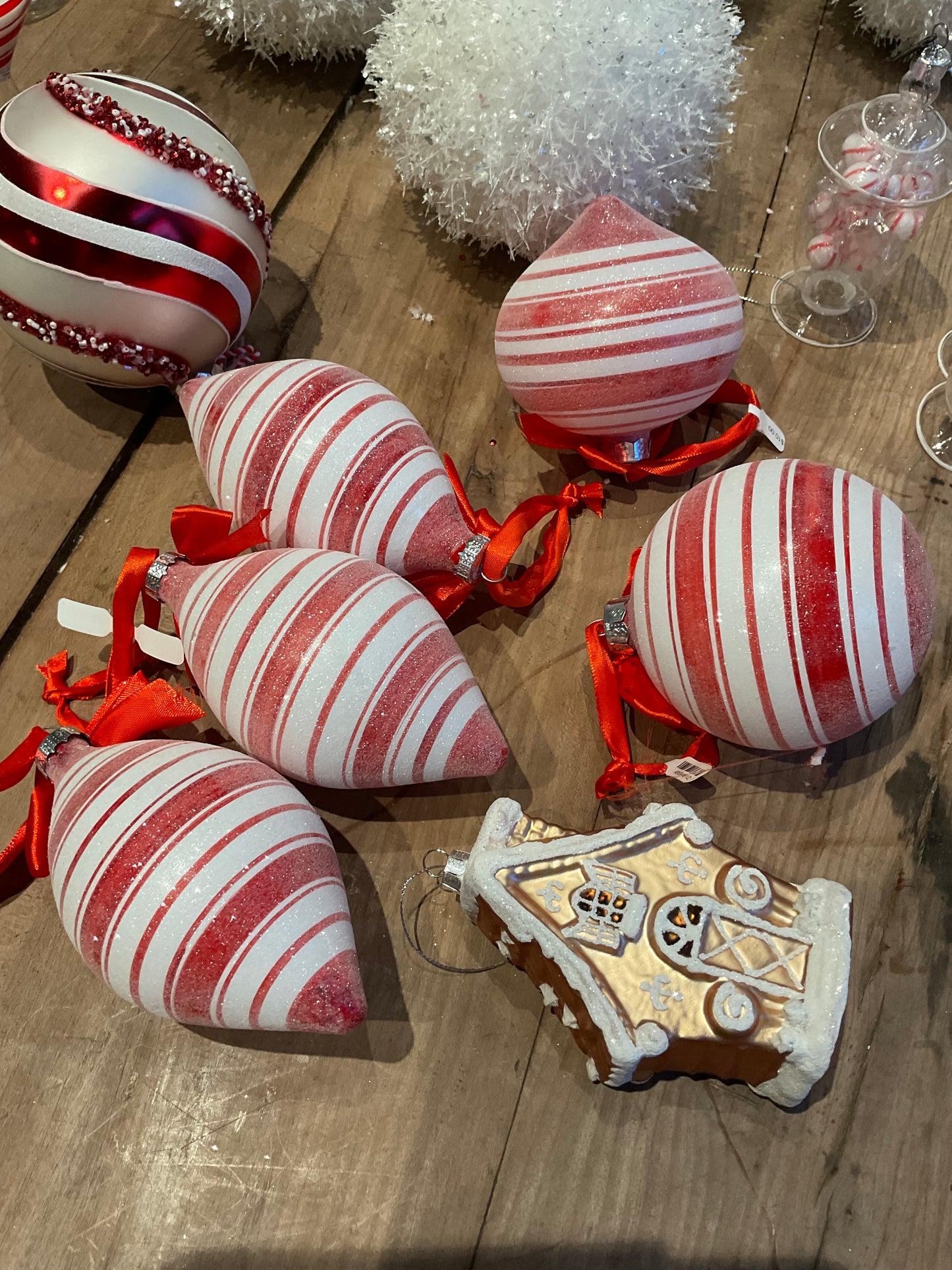Peppermint Stripe Ornament