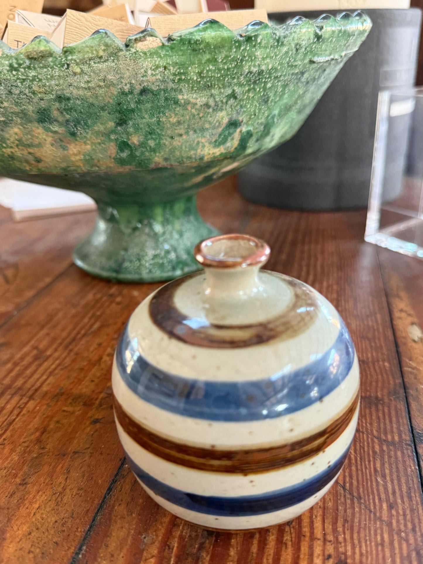 Vintage Little Stripey Vase