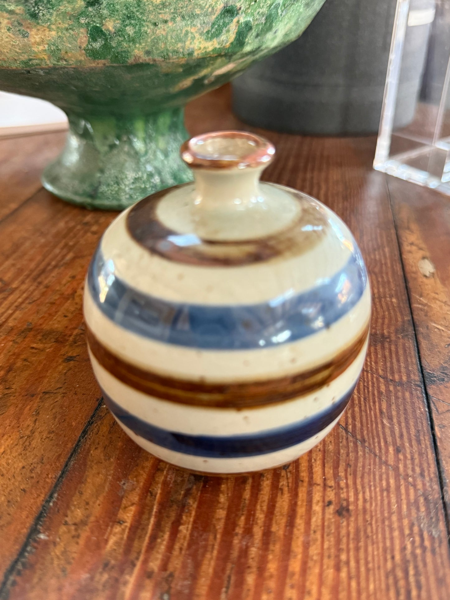 Vintage Little Stripey Vase