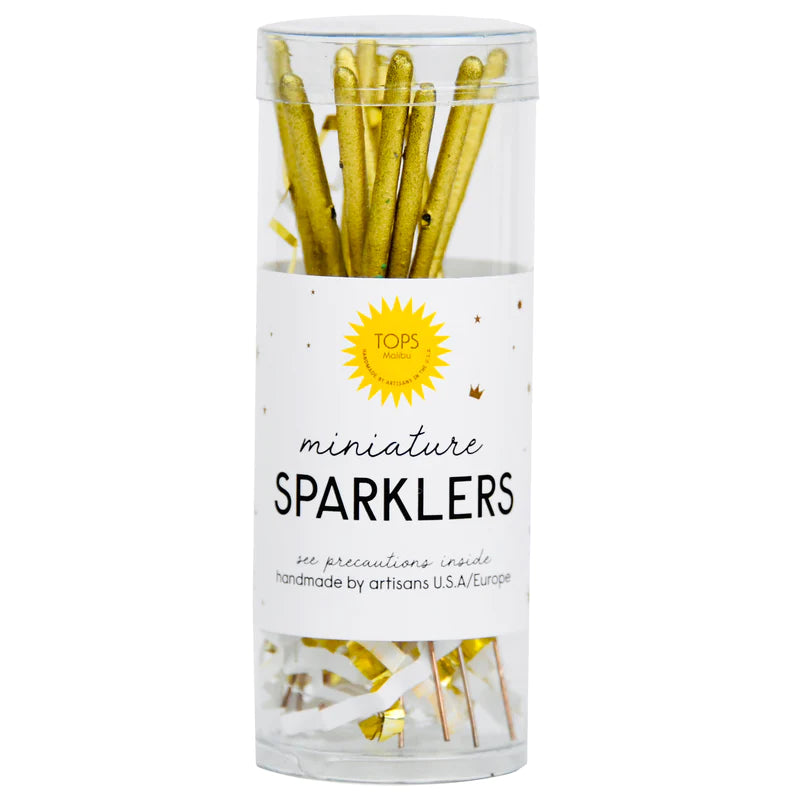 Mini Gold Sparklers