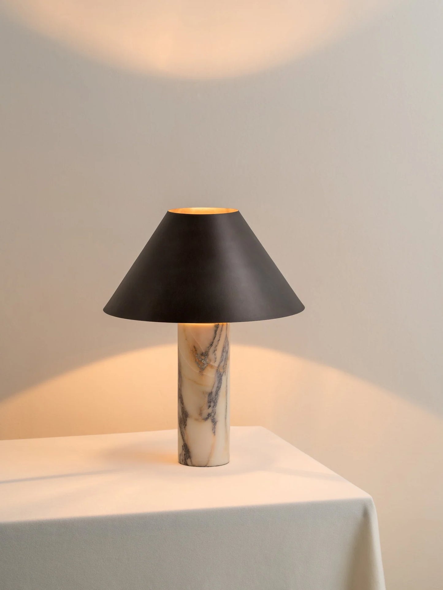 White Marble Lamp