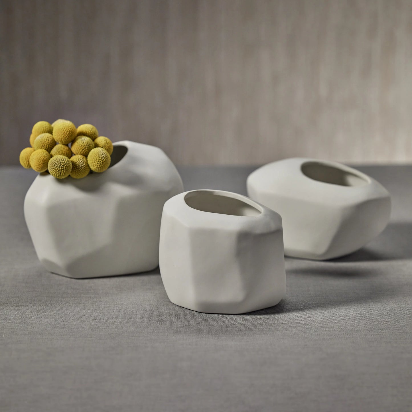 Matte White Vases