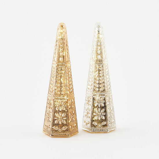 Faceted Lighted Tree