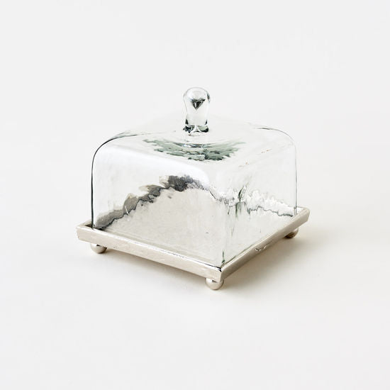 Plate with Glass Dome