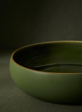 Load image into Gallery viewer, Stoneware Shallow Serving Bowl
