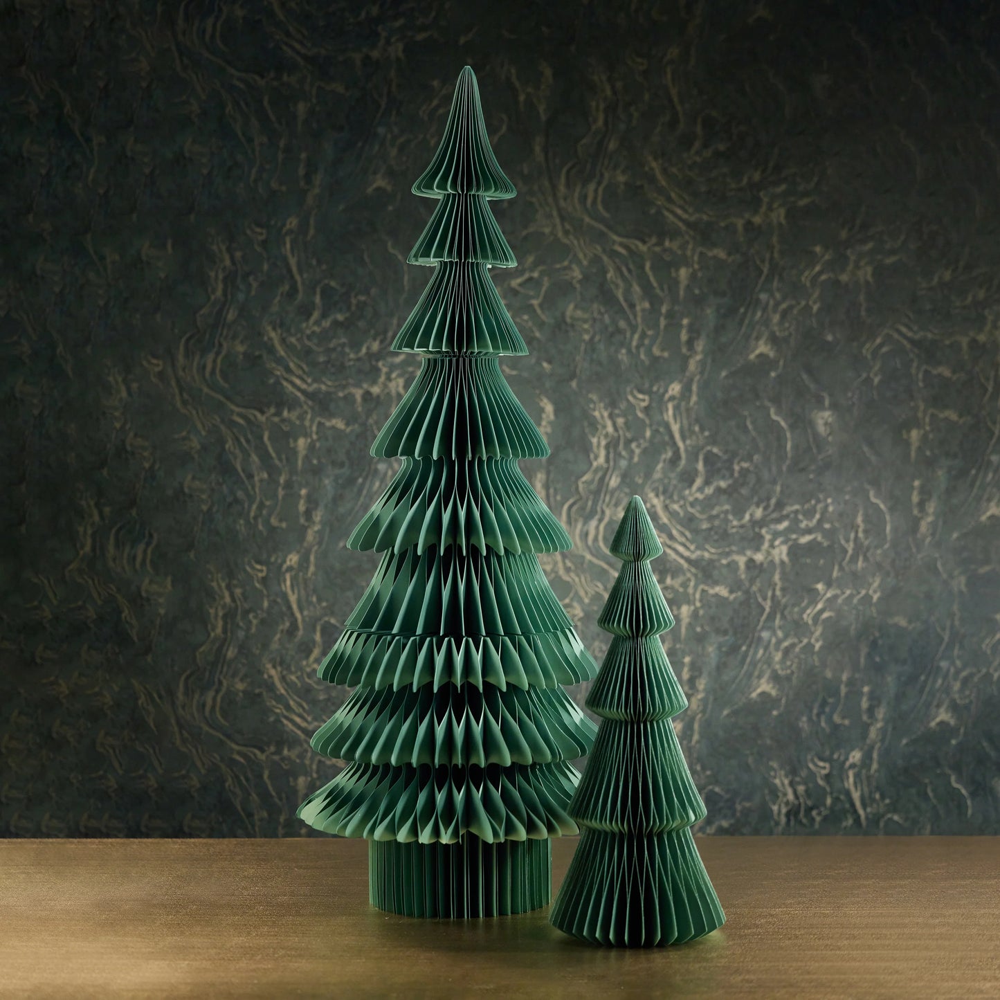 Wish Paper Deco Davis Tree-Pine Green