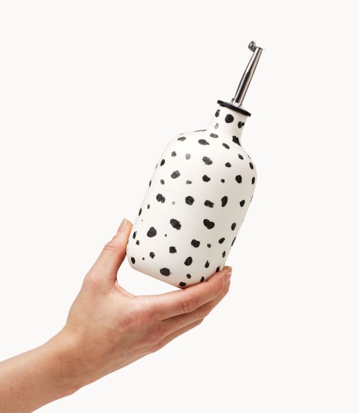 Olive Oil Cruet Speckled