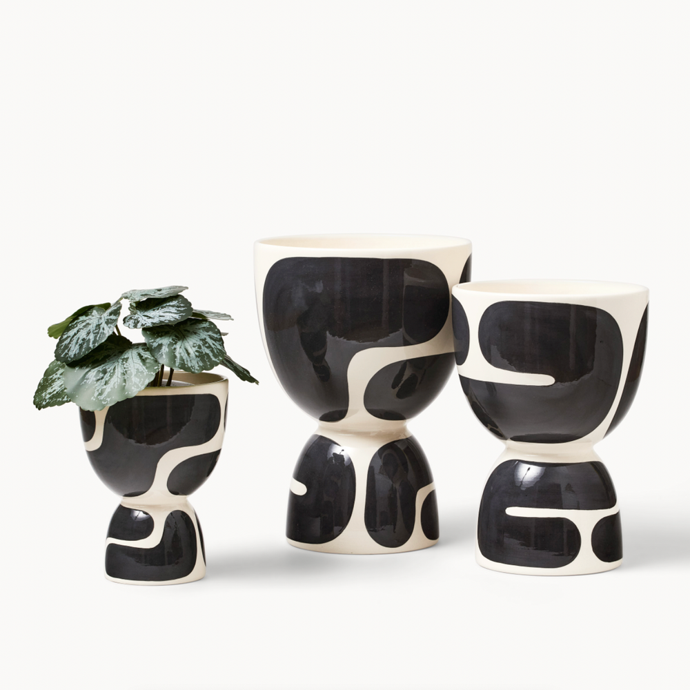 Stacked Planter Color Block