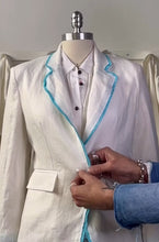 Load image into Gallery viewer, White One of a Kind Blazer
