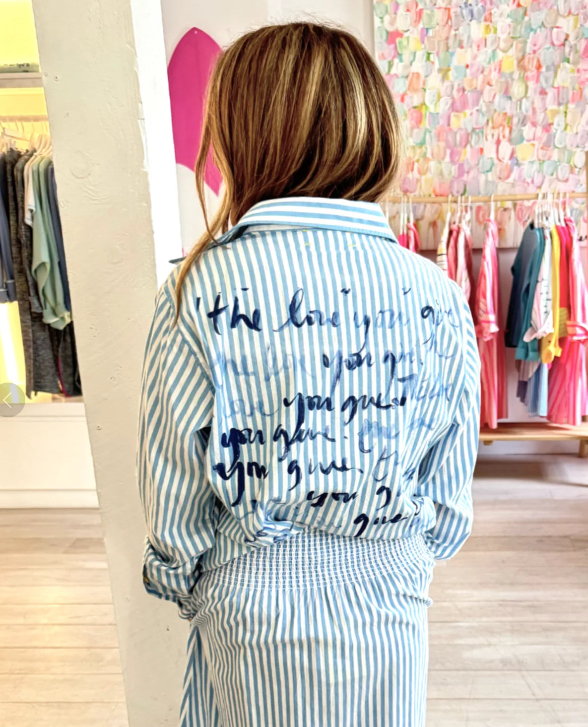Mia Cabana Stripe Shirt