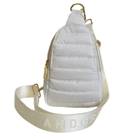 Quilted Puffer Sling Bag