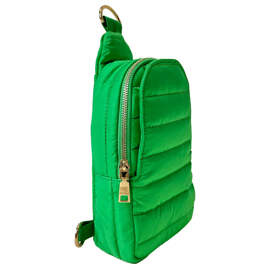 Quilted Puffer Sling Bag