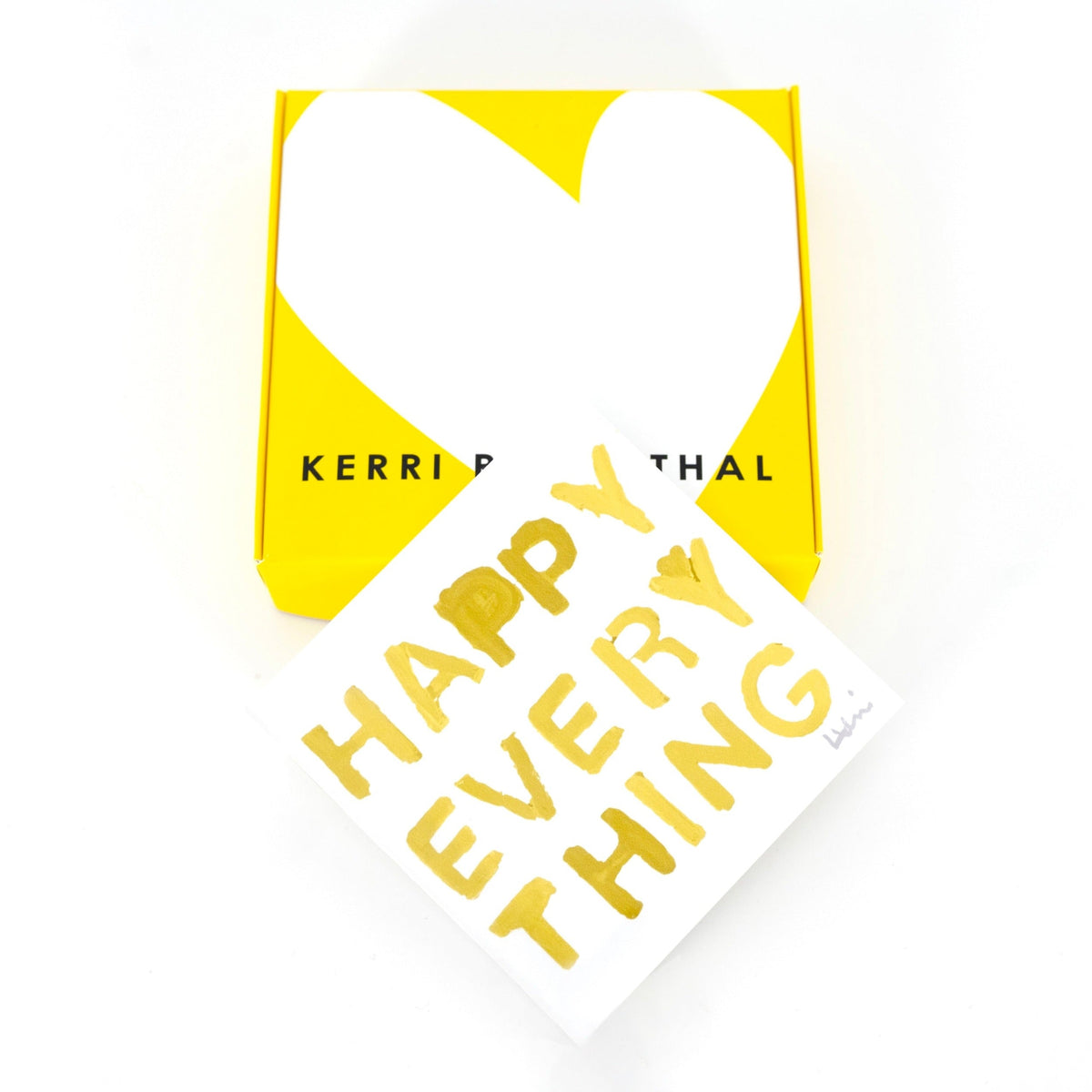 Happy Everything Gold Block of Love