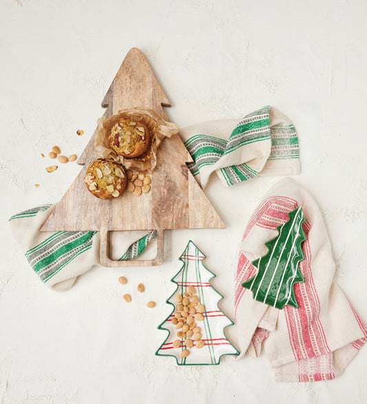 Hand-Painted Ceramic Trees set of two