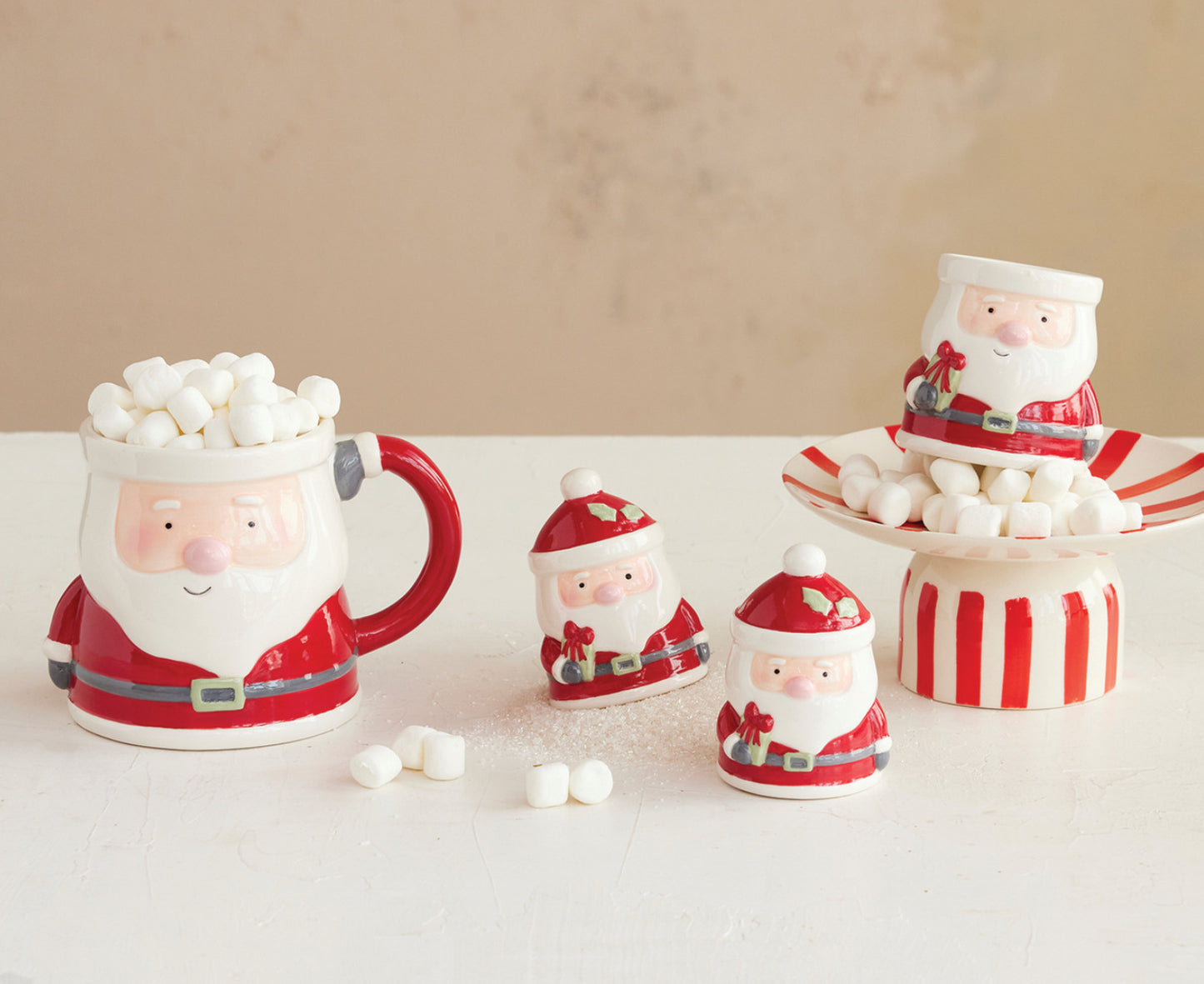 Santa Salt and Peppers