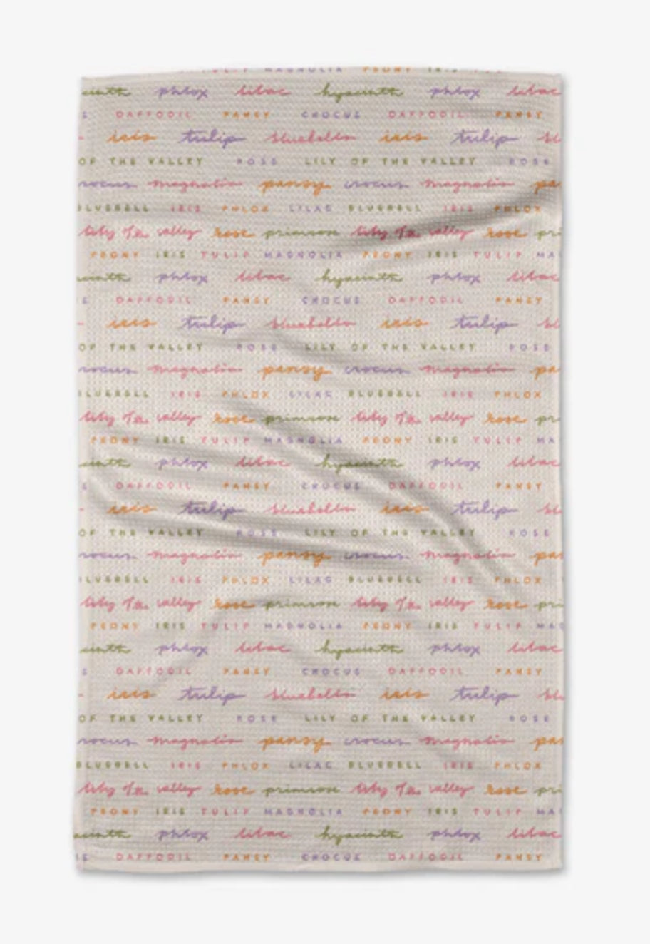 Spring Flowers Tea Towel