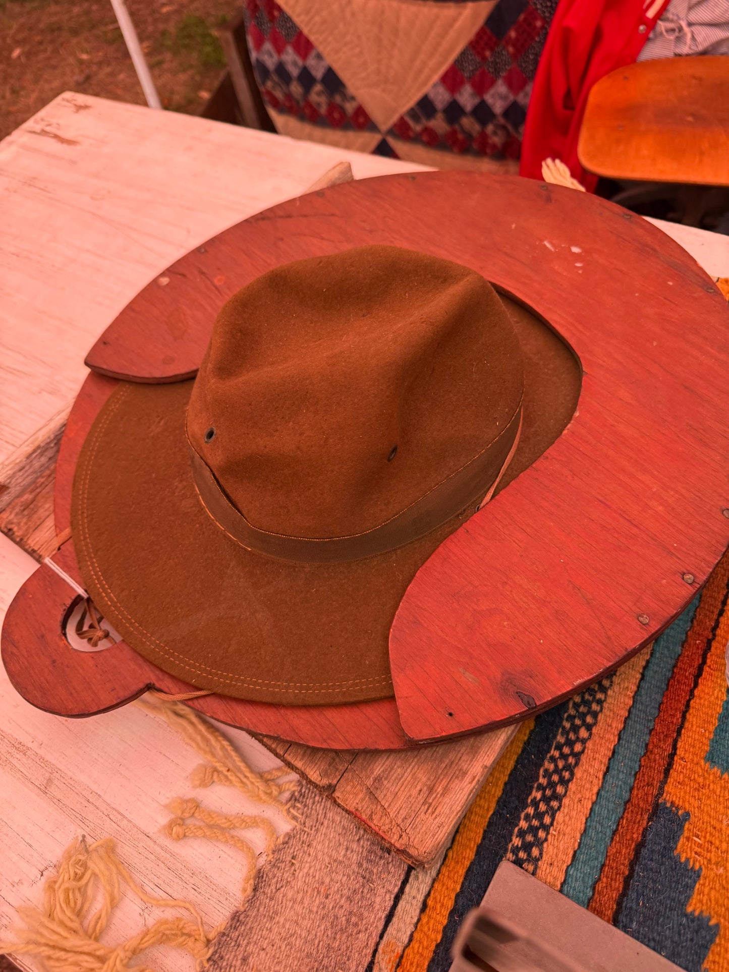 Vintage Boy Scout Hat Holder