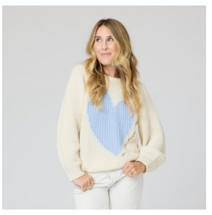 Ricki Imperfect Heart Sweater