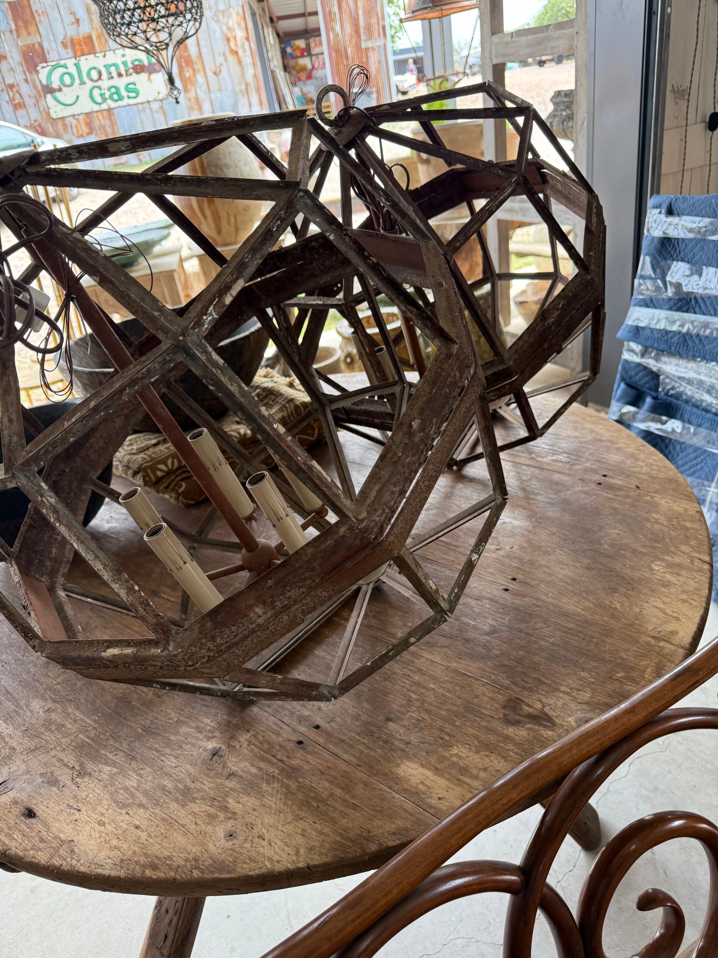 Antique Iron Lanterns