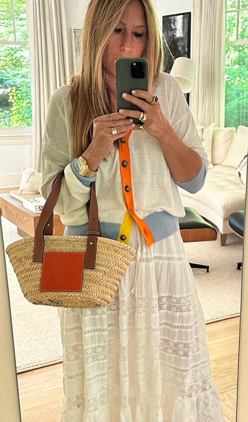 Suzanne Contrast Cardigan