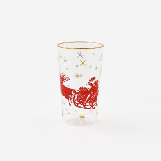 Yuletide Glass Tumbler