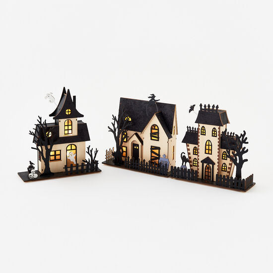 Lighted Haunted House