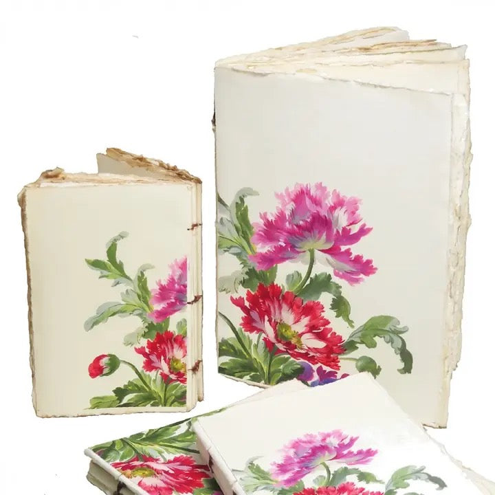 Parchment Paper Notebook Poppy