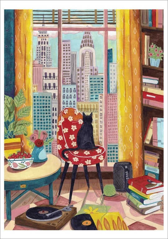 Caroline Bonne Muller: bLack Cat in New York Puzzle