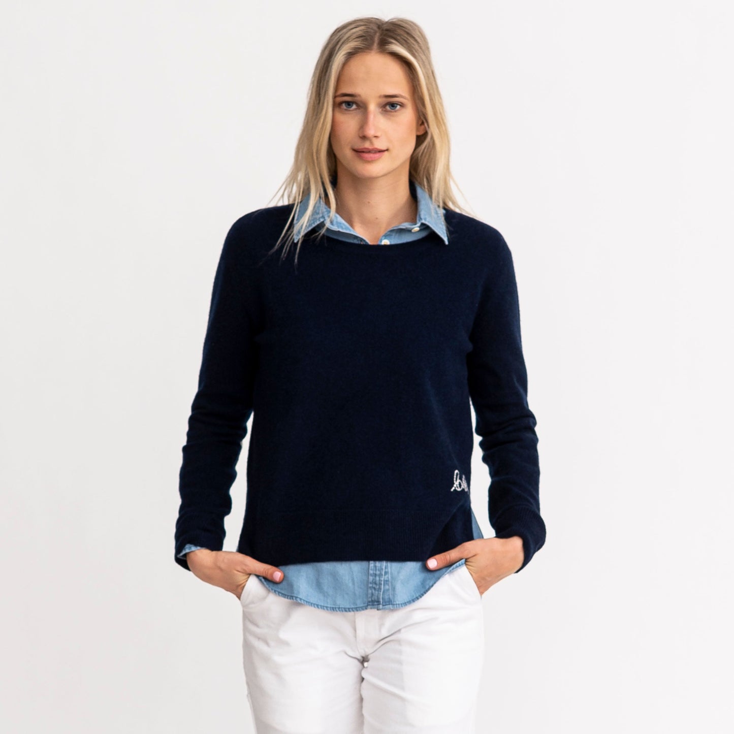 Patchwork Pullover Sweater
