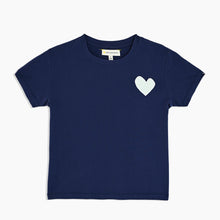 Load image into Gallery viewer, The Suke Tee Contrast Imperfect Heart
