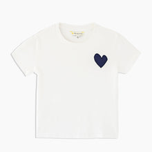 Load image into Gallery viewer, The Suke Tee Contrast Imperfect Heart
