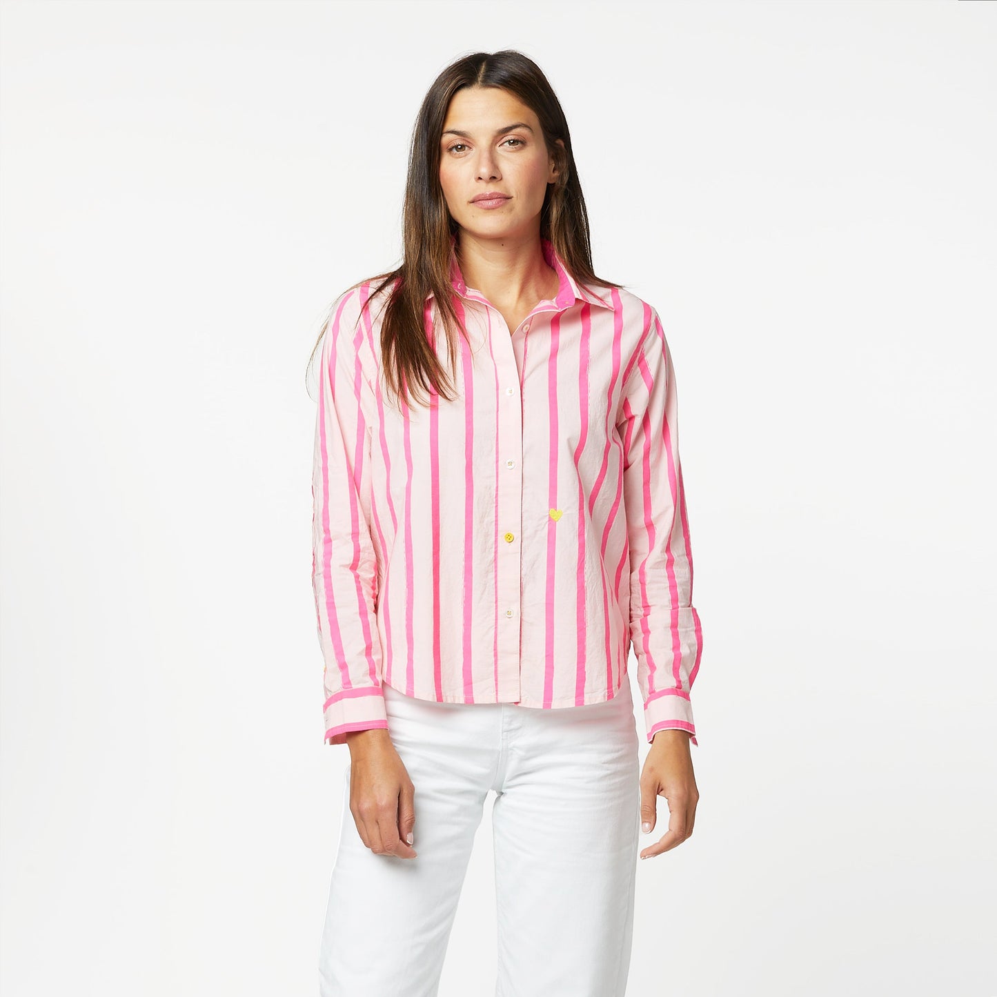 Pia Wide Stripe Shirt