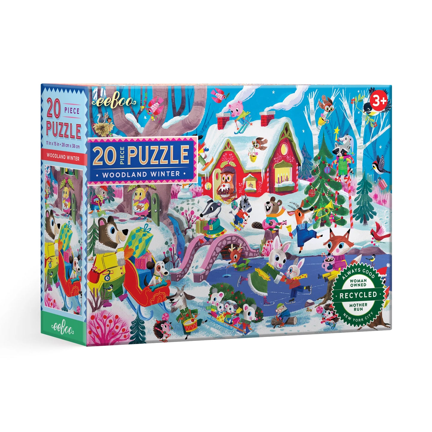 Woodland Winter 20 piece puzzle