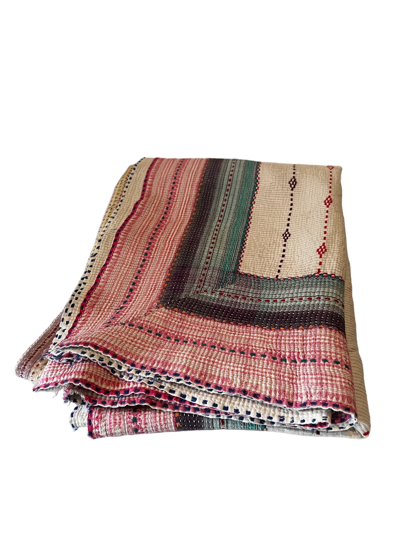 Pink and Purple Vintage Quilt