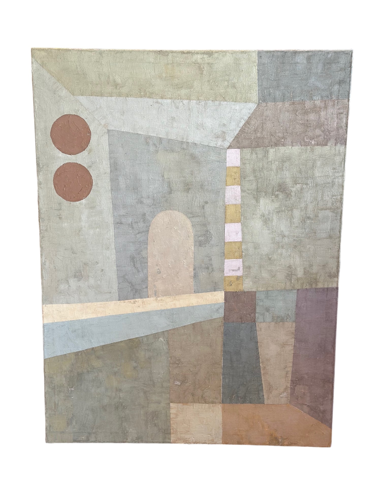 Copper Circles Original Artwork
