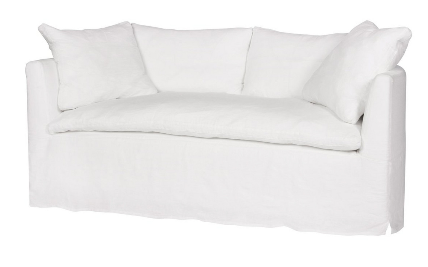 Havana Loveseat - Tahoe White