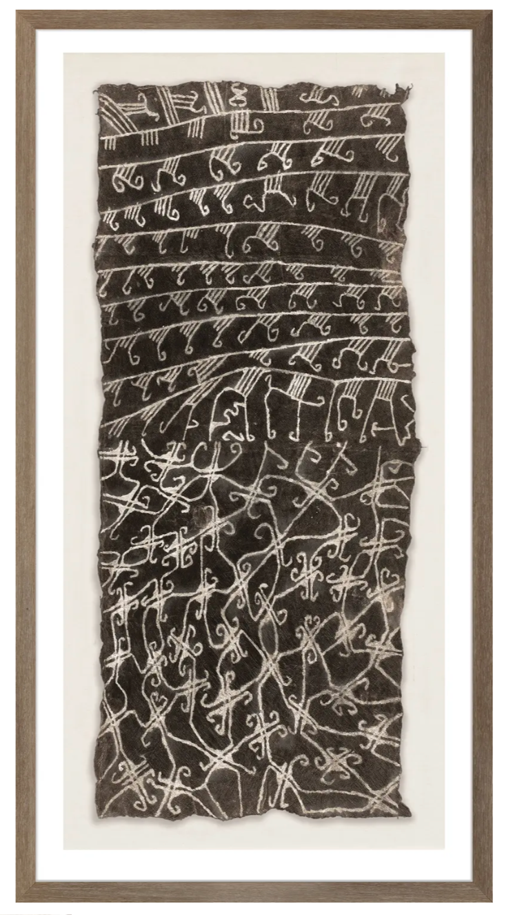 Bark Cloth Artwork