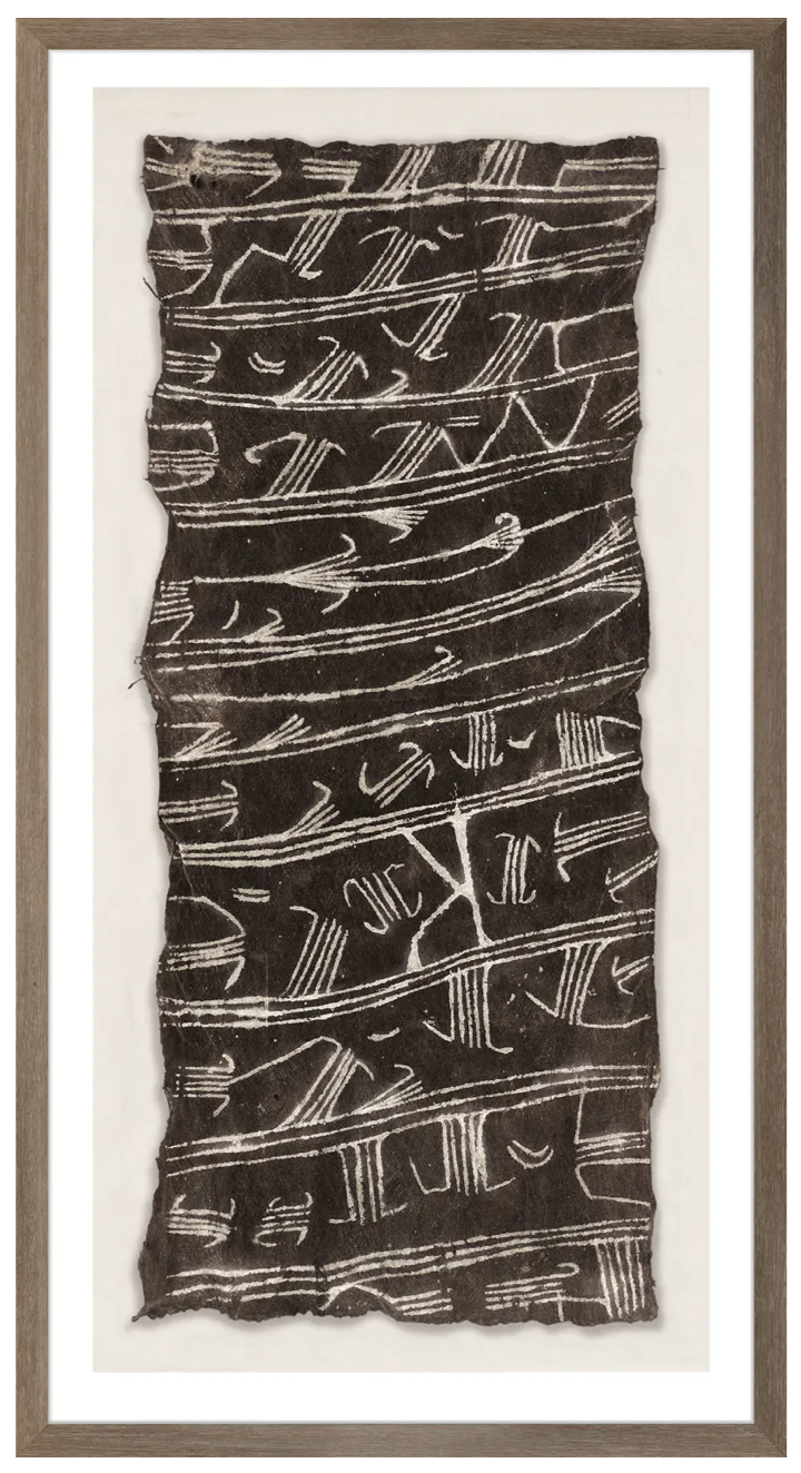 Bark Cloth Artwork