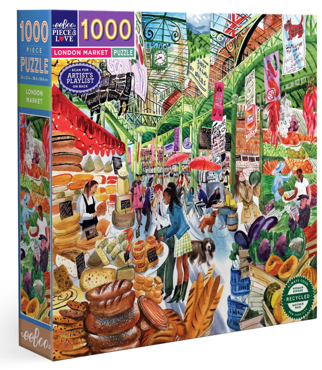 London Market 1000 piece puzzle