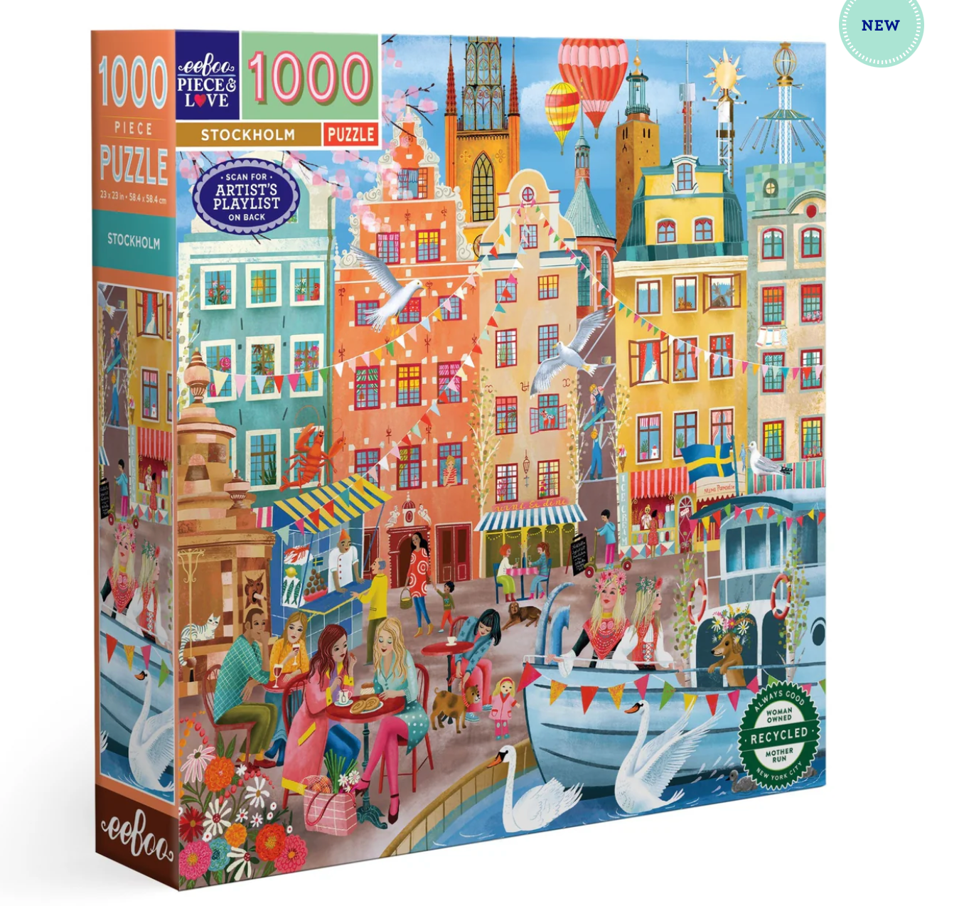 Stockholm 1000 piece puzzle