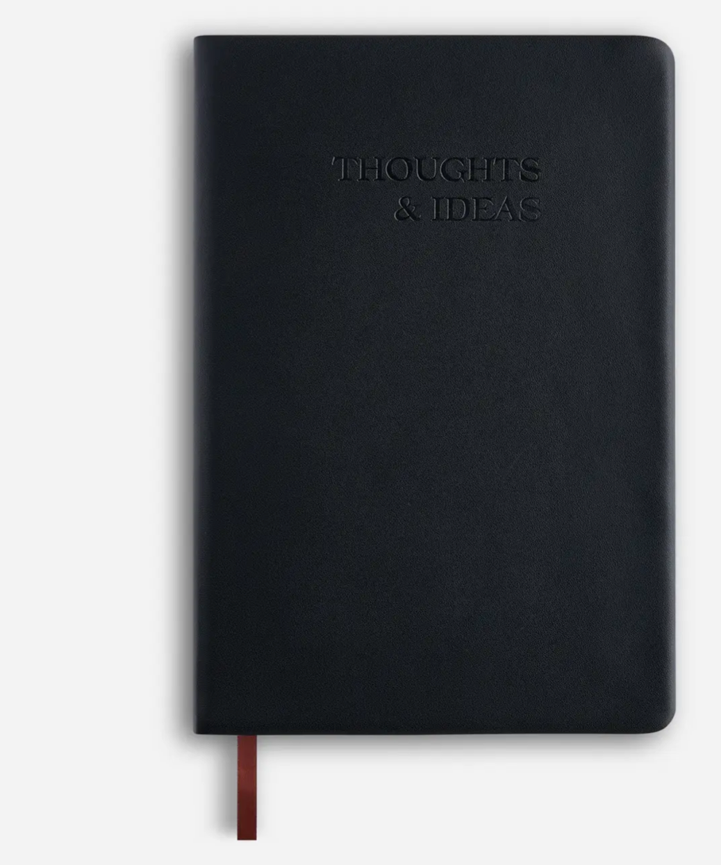 Thoughts and Ideas Leather Notebook