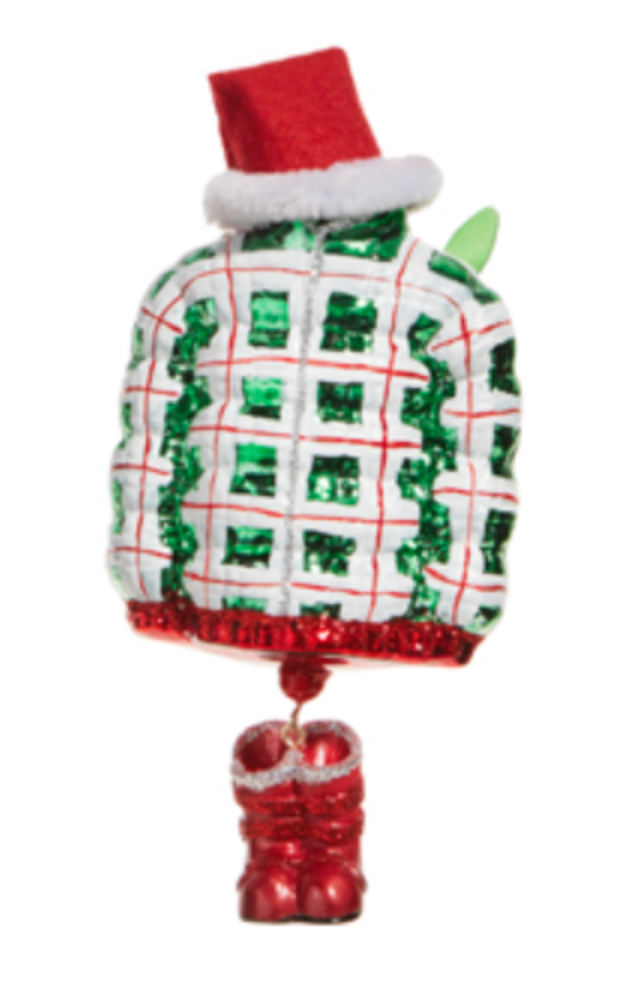 SKI JACKET AND BOOTS ORNAMENT