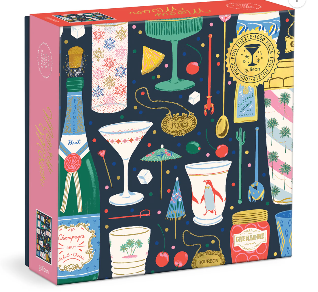 Merry Mixer 1000 Piece Foil Puzzle