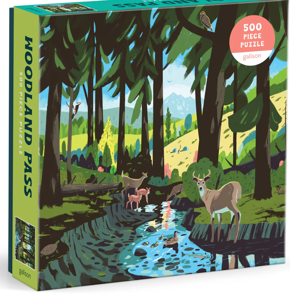Woodland Pass 500 Piece Puzzle
