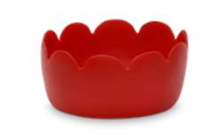 Fleur Large Bowl Red
