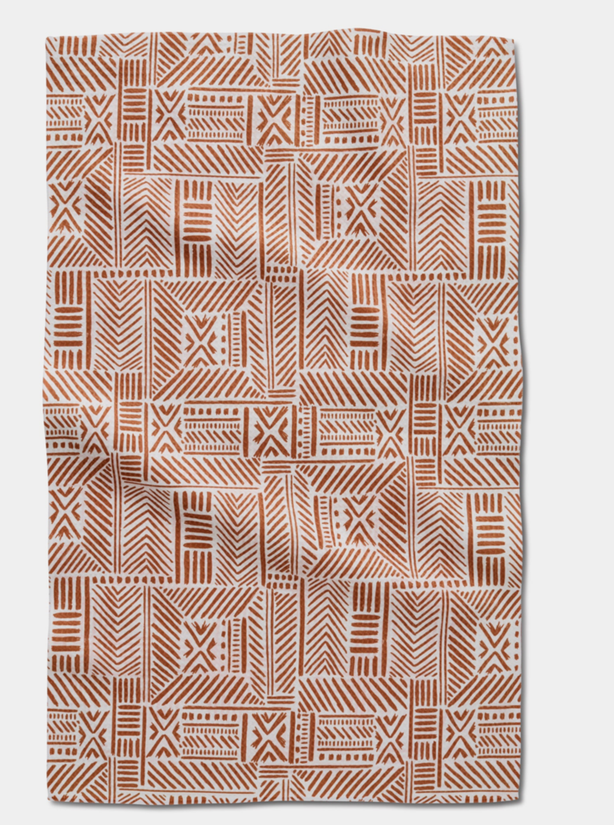 Mud Cloth Natural Tea Towel